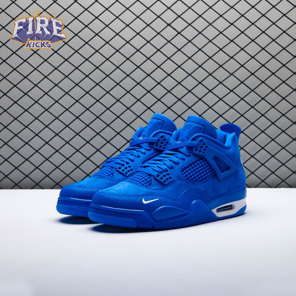 Jordan 4 x Nigel Sylvester Brick by Brick Blue Unisex