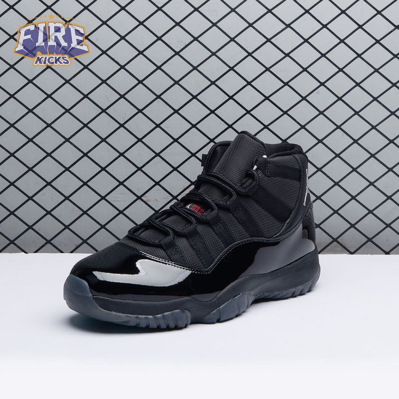 Air Jordan 11 "Black Red Grey" Men's