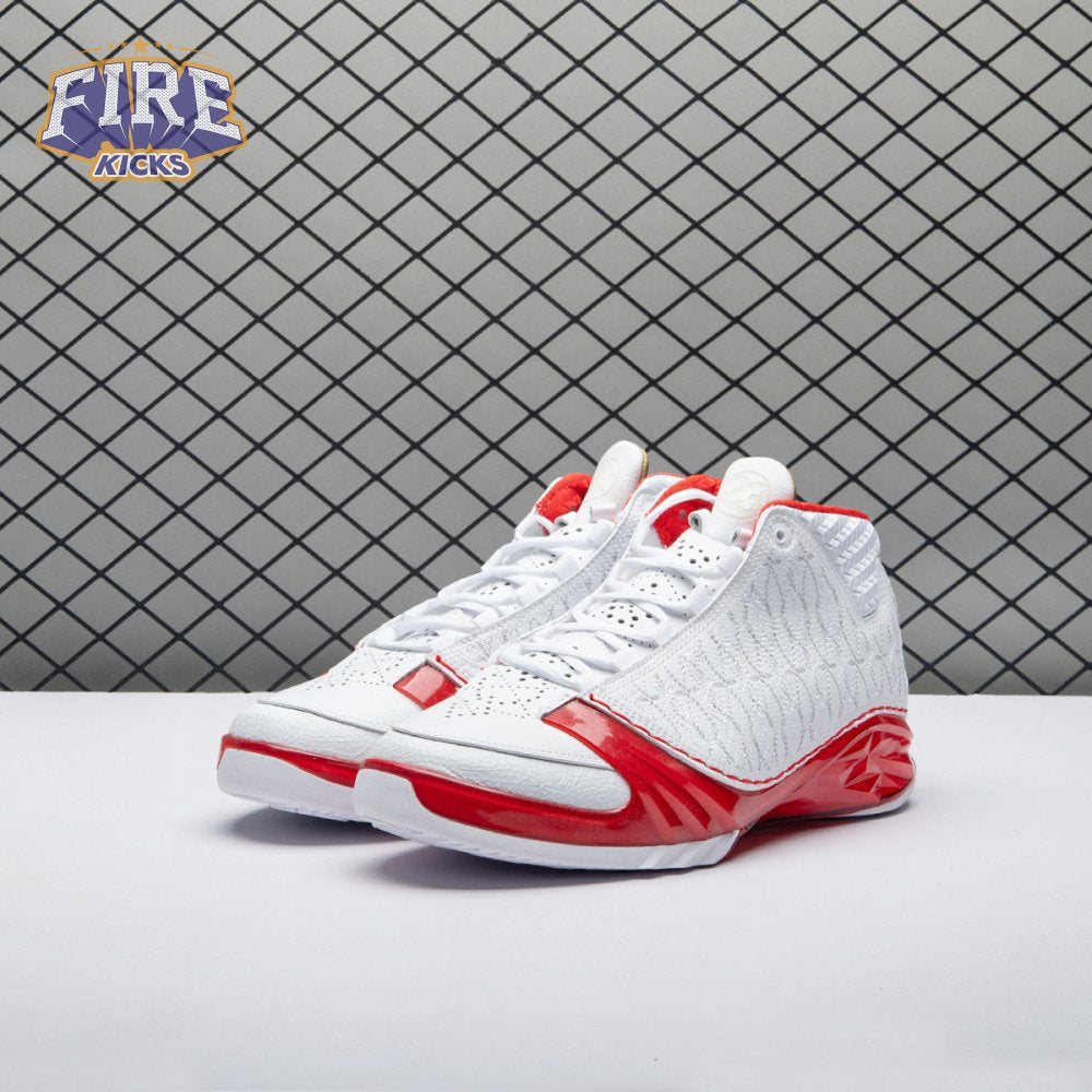 Jordan 23 White Varsity Red 318376-161 Men's
