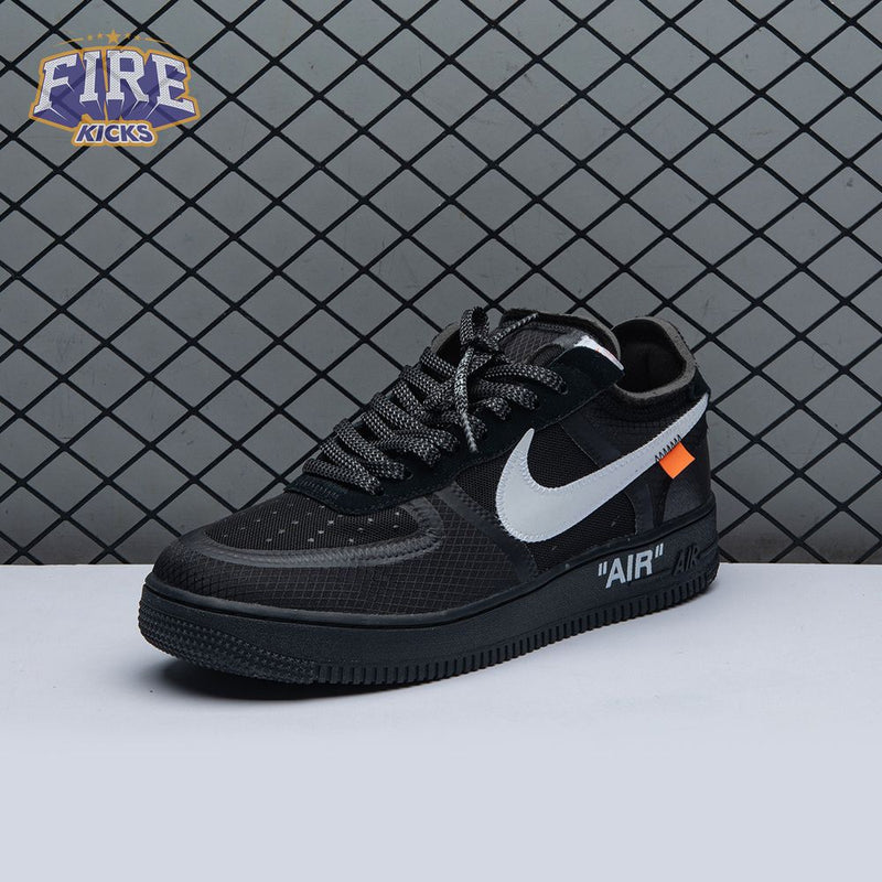 Nike Air Force 1 Low Off-White Black White AO4606 001 Unisex