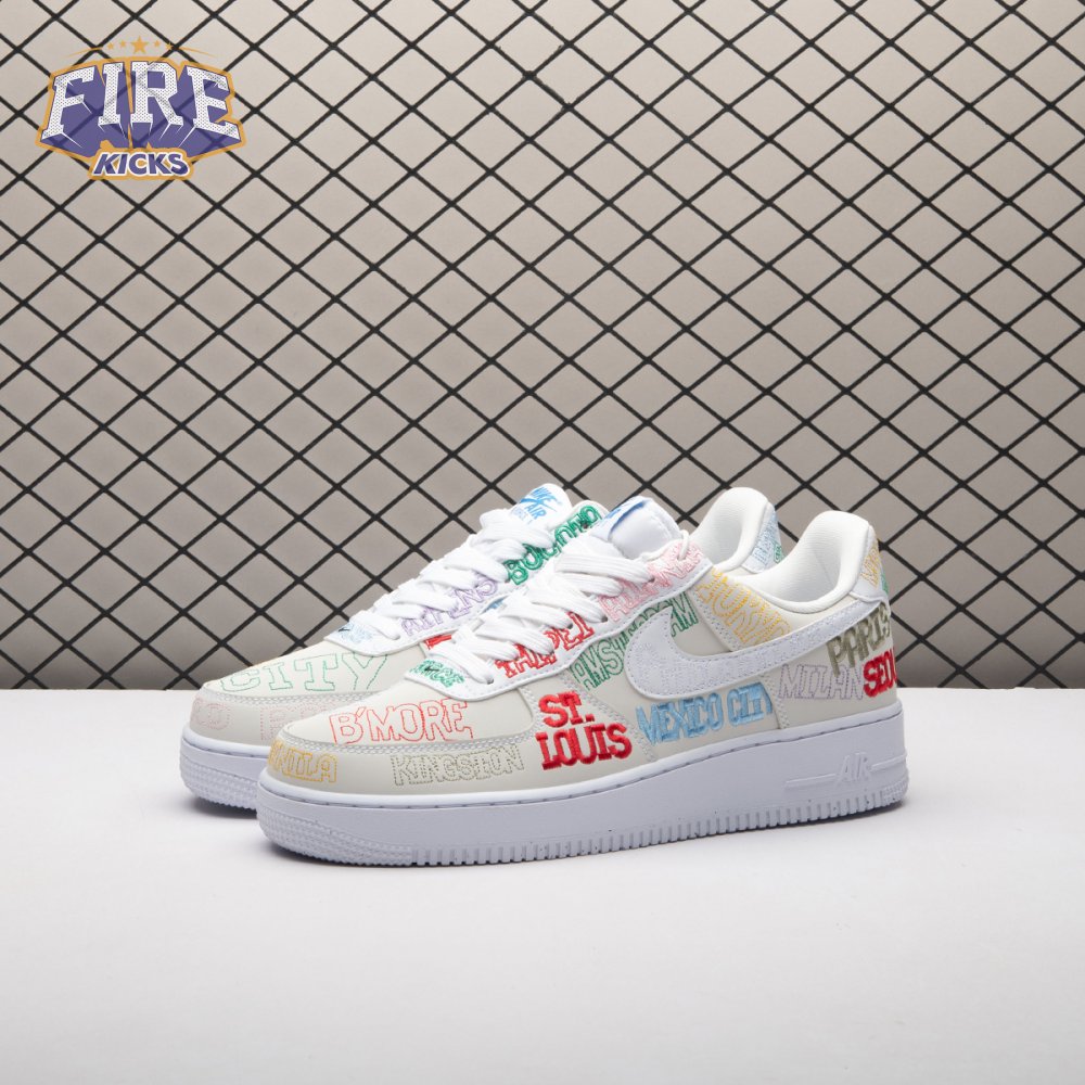 Nike Air Force 1 Low World Tour White II1549-100 Unisex