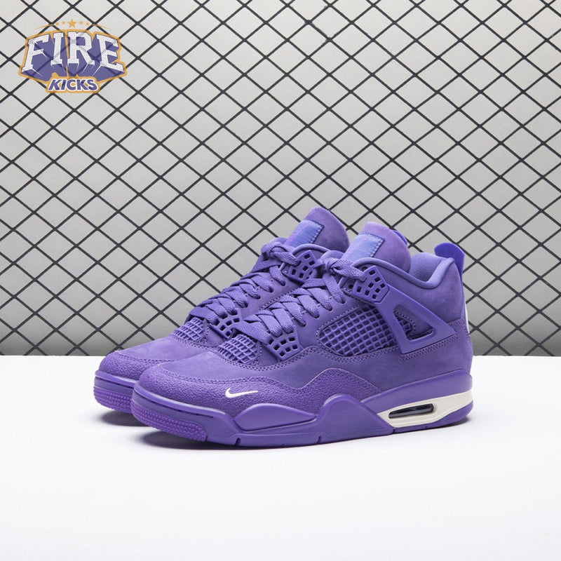 Jordan 4 x Nigel Sylvester Brick By Brick Purple HF4340-500 Unisex