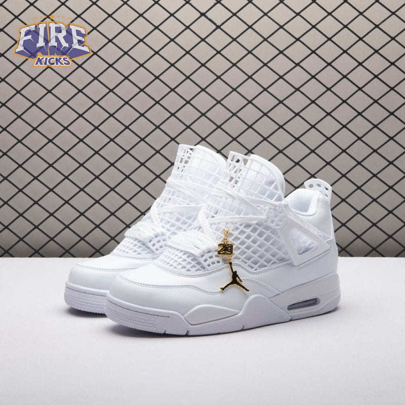 Jordan 4 Retro Net White FN7251-107 Unisex