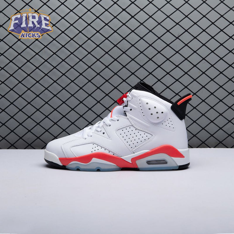 Jordan 6 Retro Infrared White 384664-123 Men's