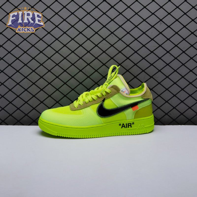 Off-White x Air Force 1 Low 'Volt' Unisex