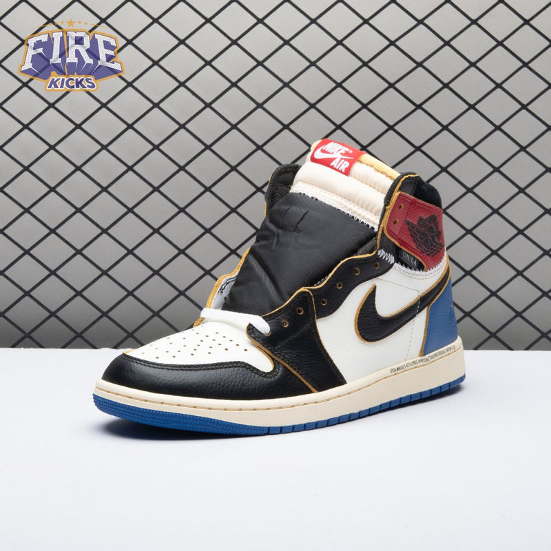 Jordan 1 Retro High OG SP Fragment x Union LA Varsity Red Sport Royal IO7847-002 Unisex