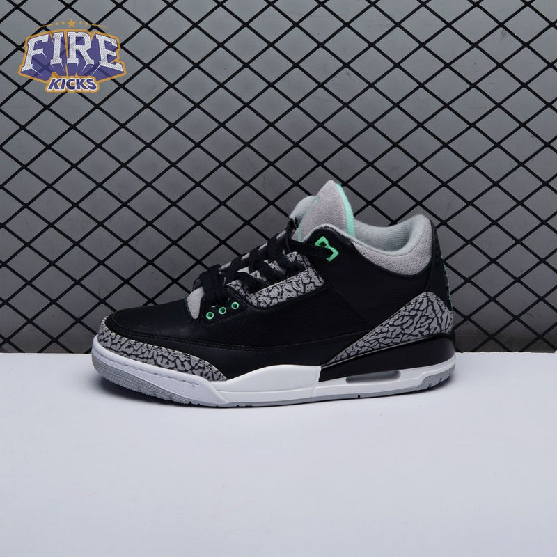 Jordan 3 Retro Green Glow CT8532-031 Unisex