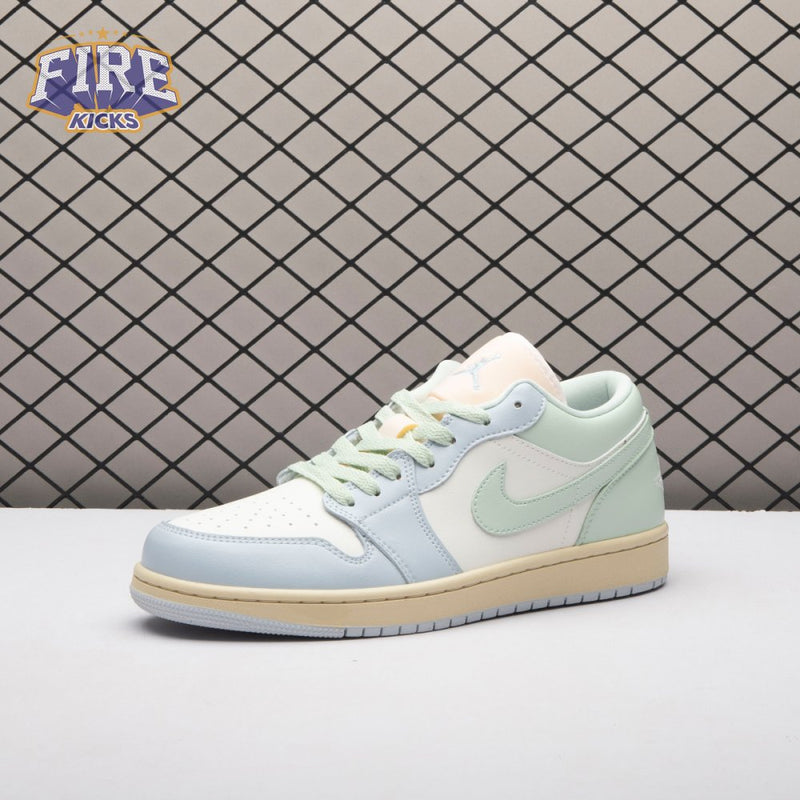 Jordan 1 Low Sail Jade Aura DC0774-108 Unisex