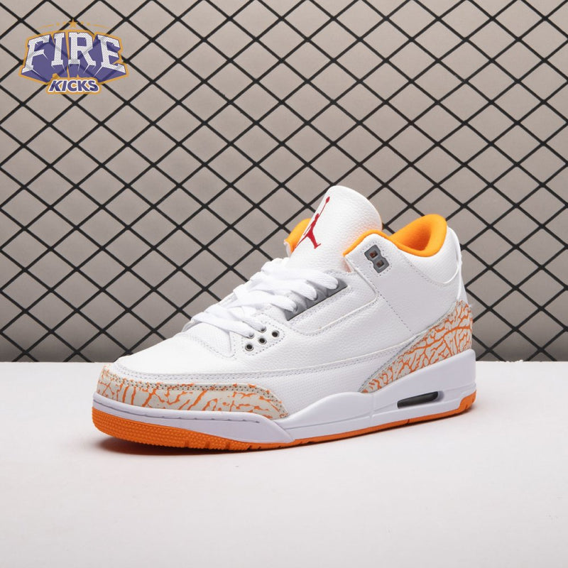 Jordan 3 Retro Orange Citrus CK9246-101 Men's