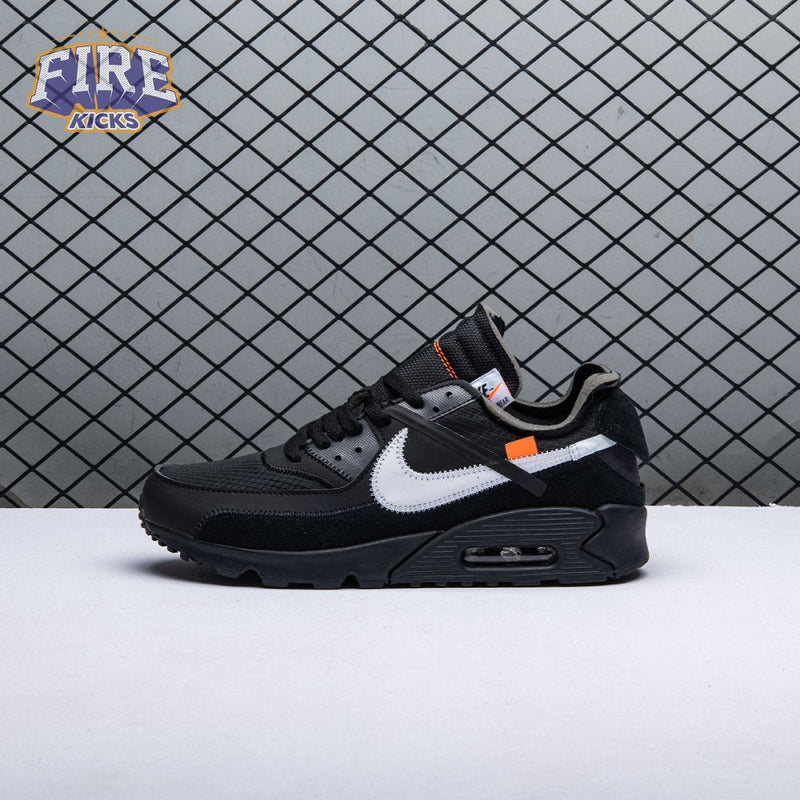 Nike OFF-WHITE x Air Max 90 White Black Men's
