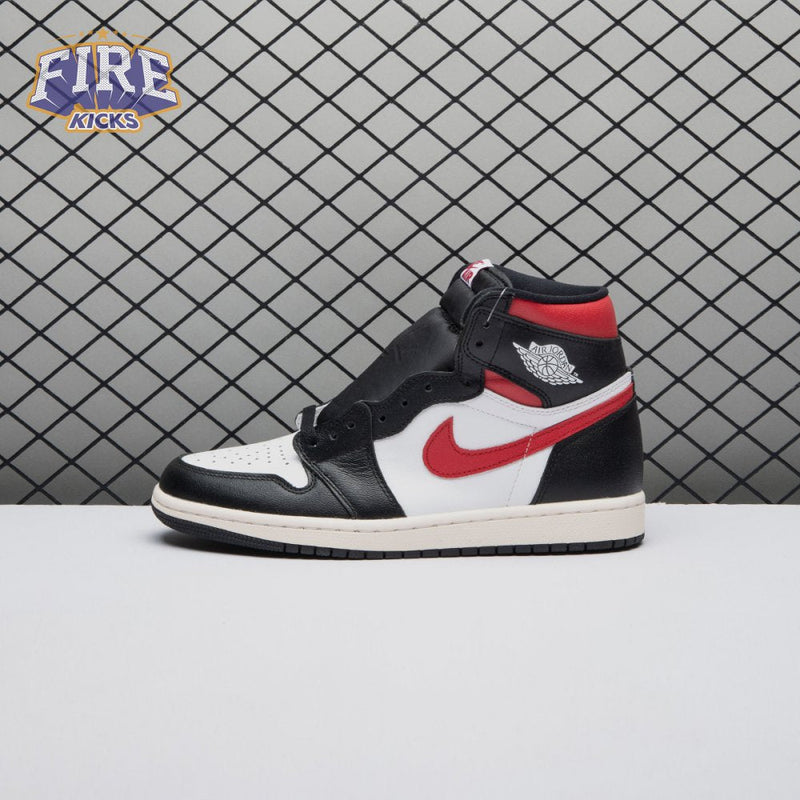 Jordan 1 Retro High Black Gym Red Men's