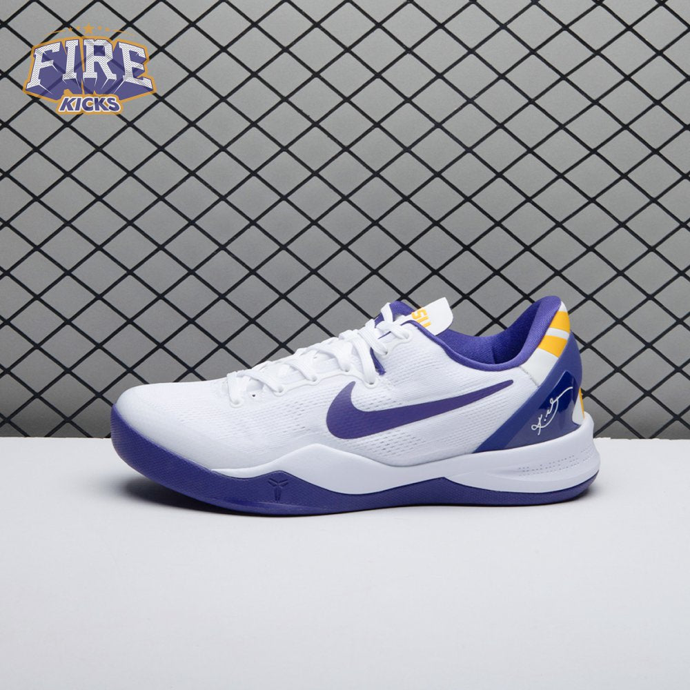 Nike Kobe 8 Protro Whit Court Purple HF7485-001 Men's