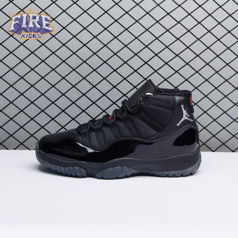 Air Jordan 11 "Black Red Grey" Men's