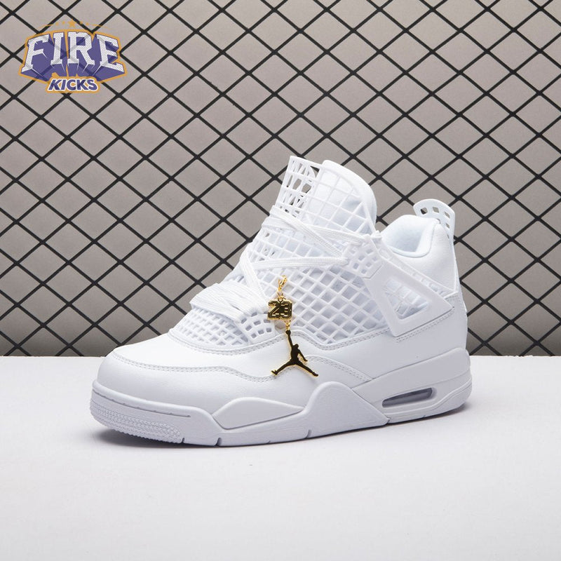 Jordan 4 Retro Net White FN7251-107 Unisex