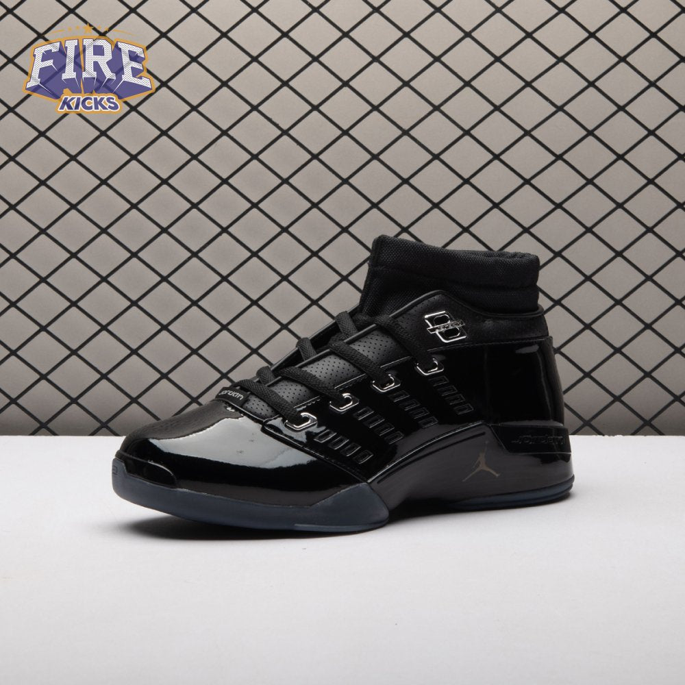 Air Jordan 17 Low "Black Patent" IV7640-001 Men's
