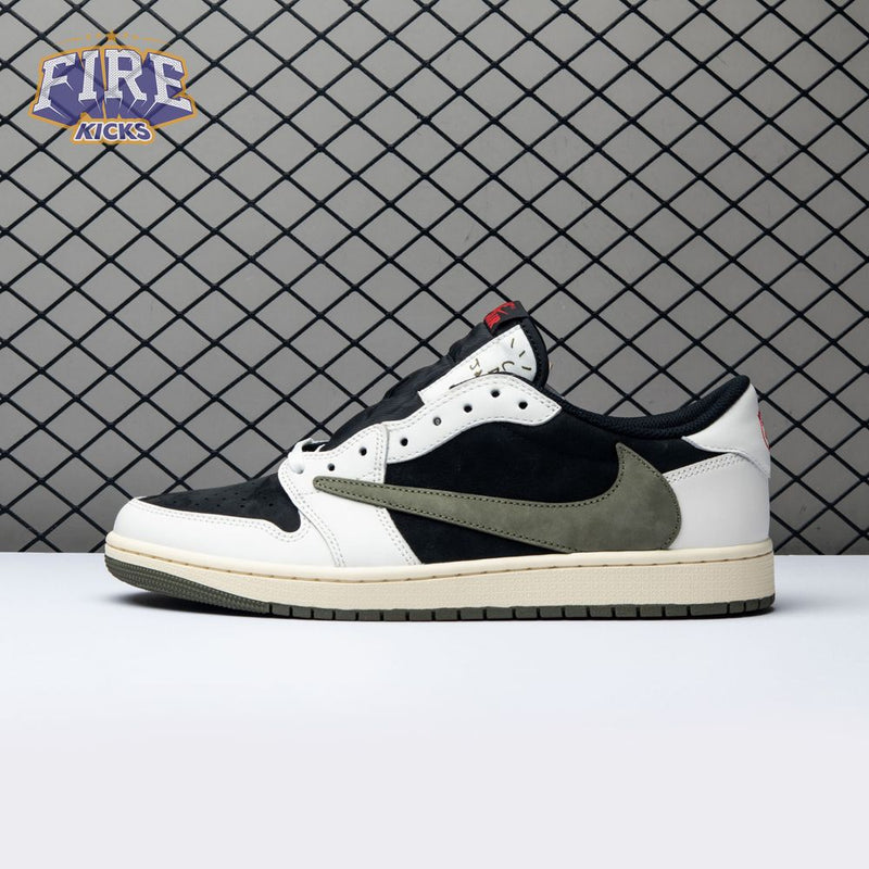 Travis Scott x Air Jordan 1 Low OG Olive DZ4137-106 Unisex