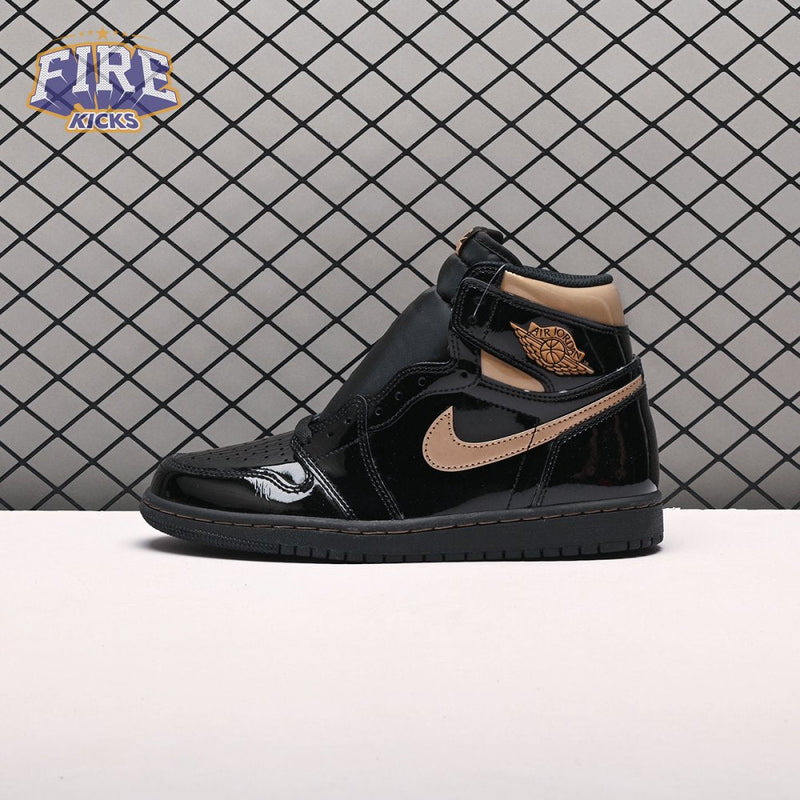 Jordan 1 Retro High Black Metallic Gold (2020) Unisex