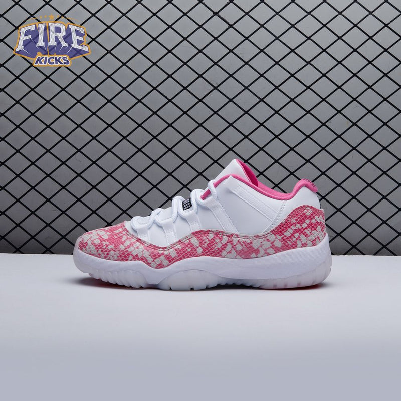 Jordan 11 Retro Low Pink Snakeskin (2019) AH7860-106 Unisex