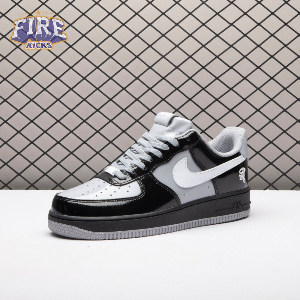 Nike Air Force 1 Low Syna Central Cee Black White Smoke Grey IO9974-010 Unisex