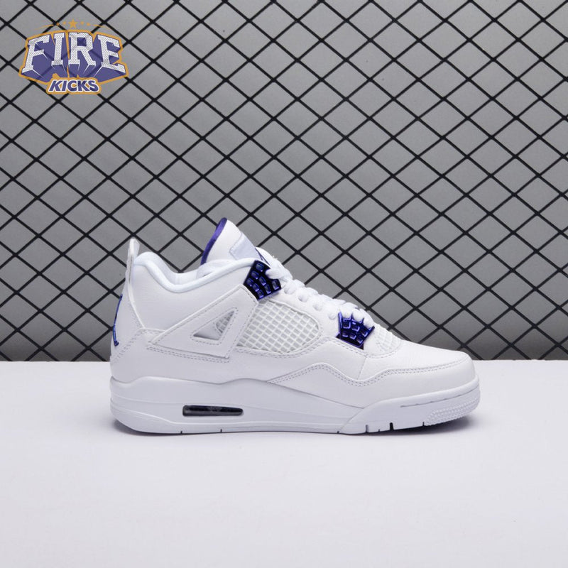 Air Jordan 4 Retro 'Purple Metallic' Unisex