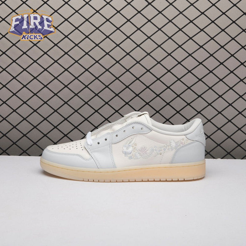 Jordan 1 Retro Low OG Rabbit Floral Swoosh IF4391-100 Unisex