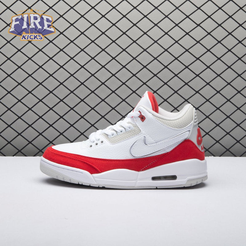 Air Jordan 3 Retro Tinker White University Red Men's