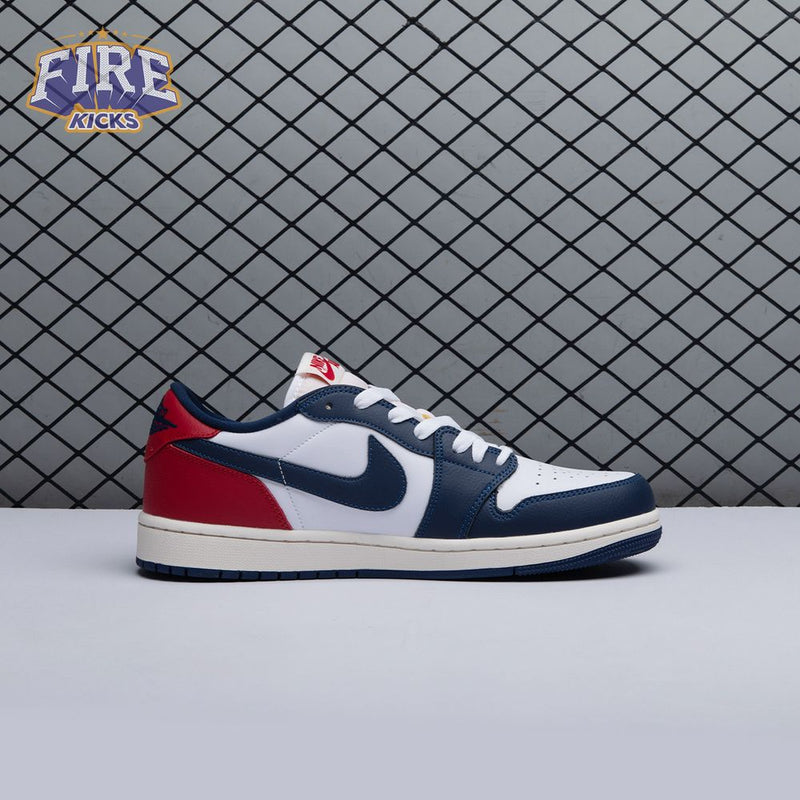 Air Jordan 1 Low OG 'Gym Red & Midnight Navy' HQ2993-100 Unisex
