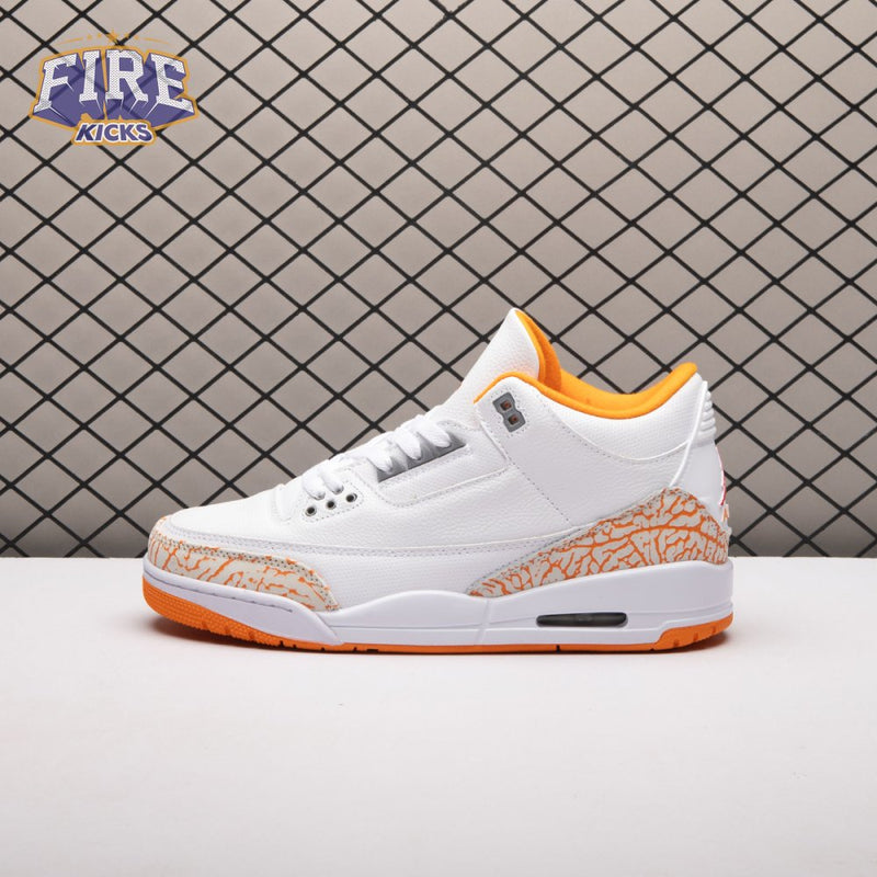 Jordan 3 Retro Orange Citrus CK9246-101 Men's