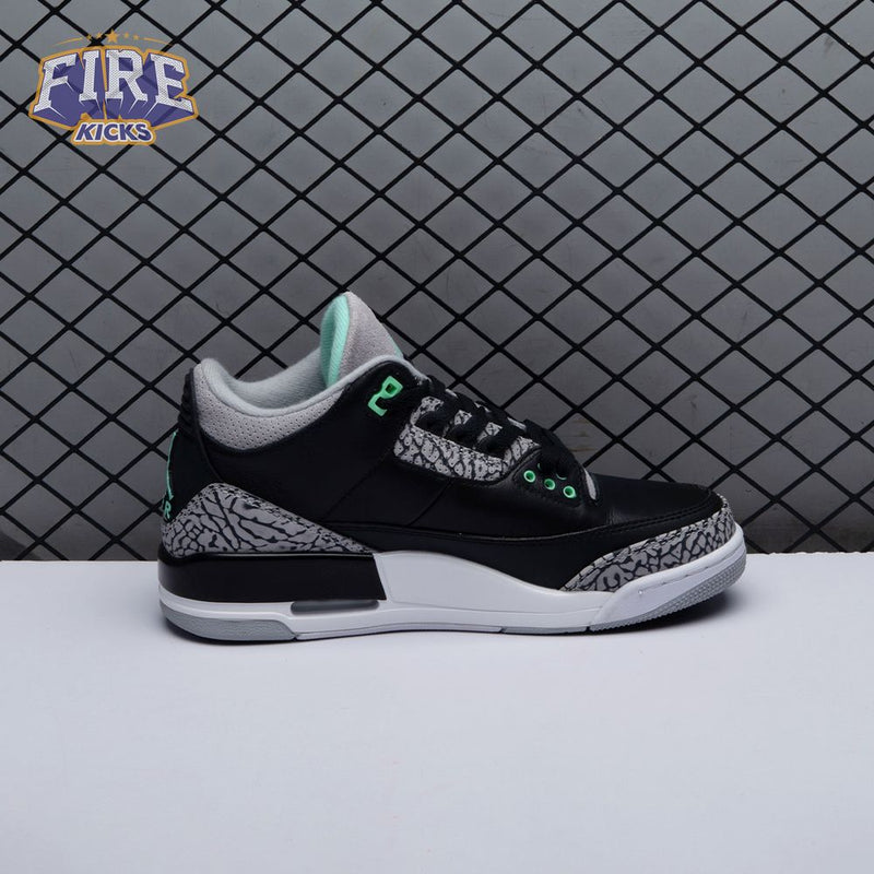 Jordan 3 Retro Green Glow CT8532-031 Unisex