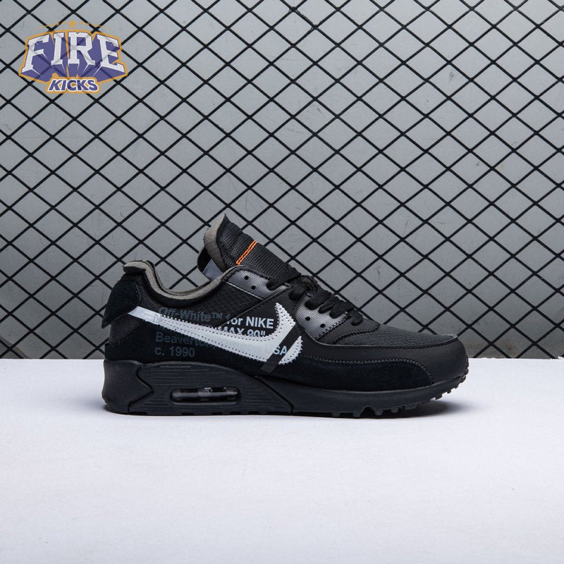 Nike OFF-WHITE x Air Max 90 White Black Men's