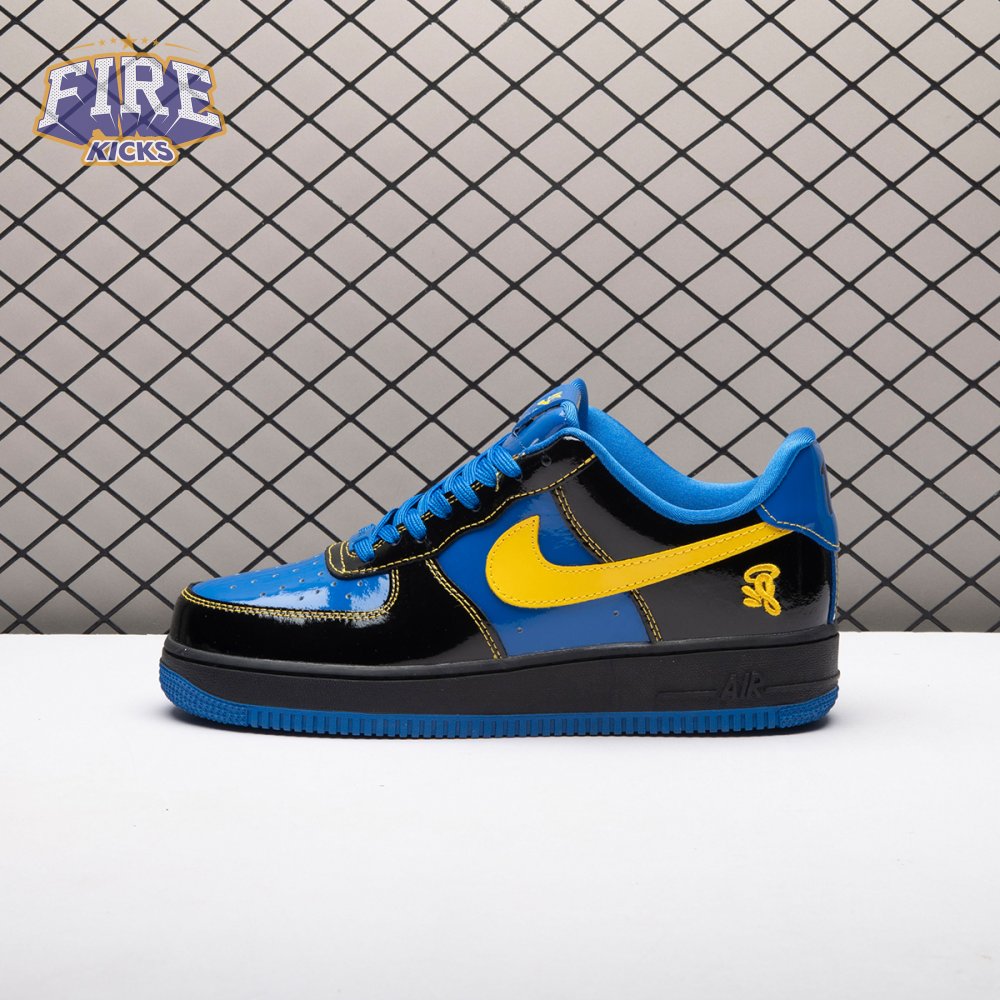 Nike Air Force 1 Low Syna Central Cee Black Optic Yellow IO1402-010 Unisex