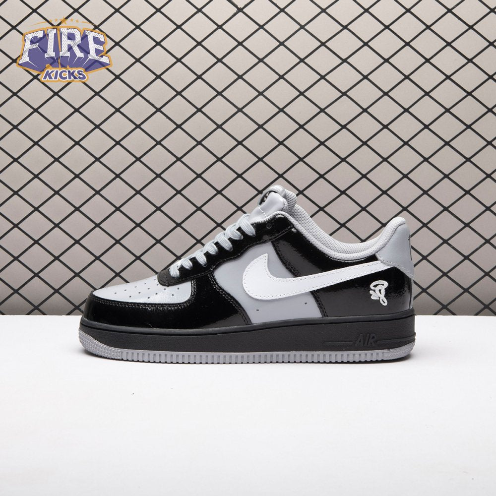 Nike Air Force 1 Low Syna Central Cee Black White Smoke Grey IO9974-010 Unisex