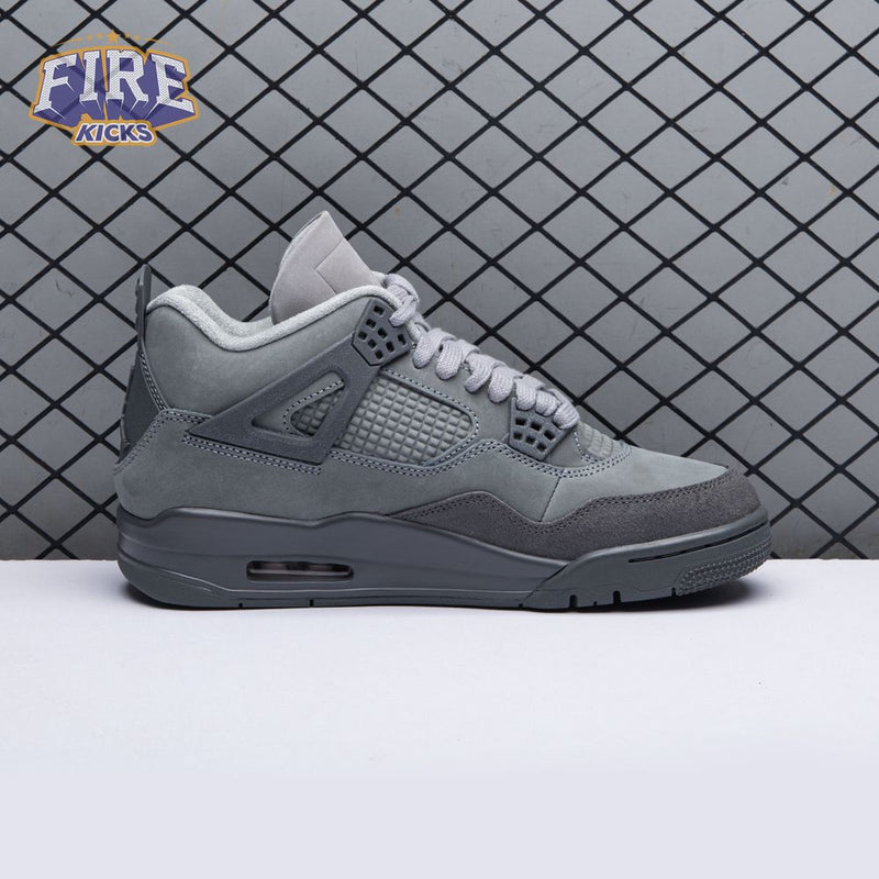 Jordan 4 Retro SE Paris Olympics Wet Cement FQ7928 001 Men's