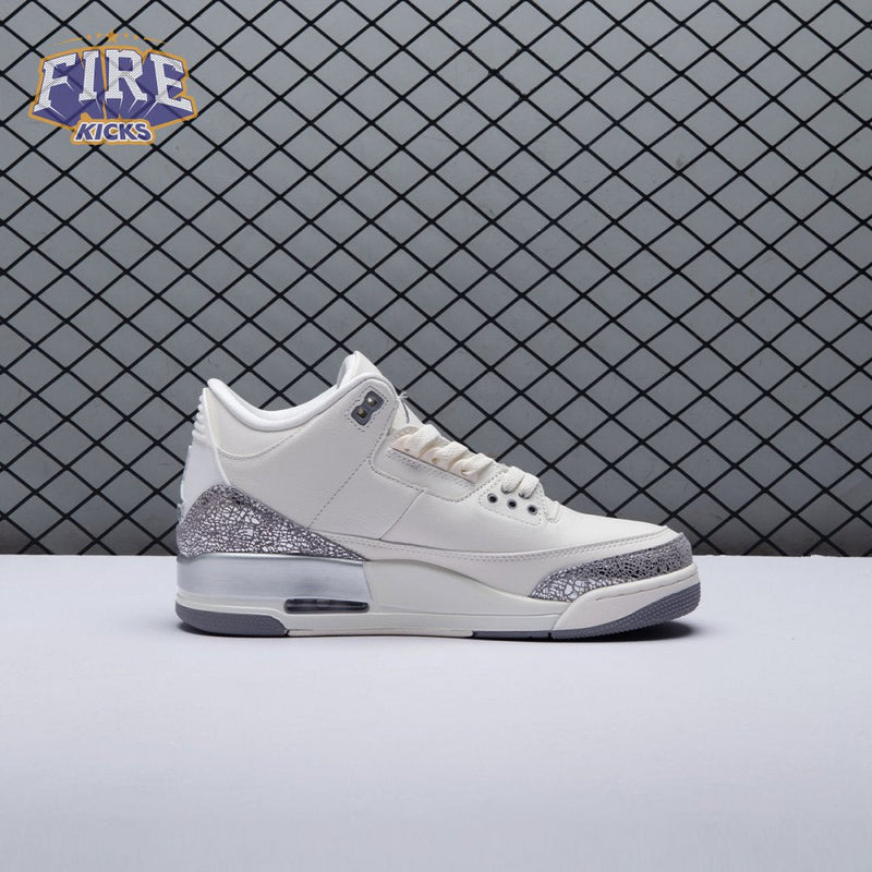 Jordan 3 Retro Sail Cement Grey CK9246-100 Unisex