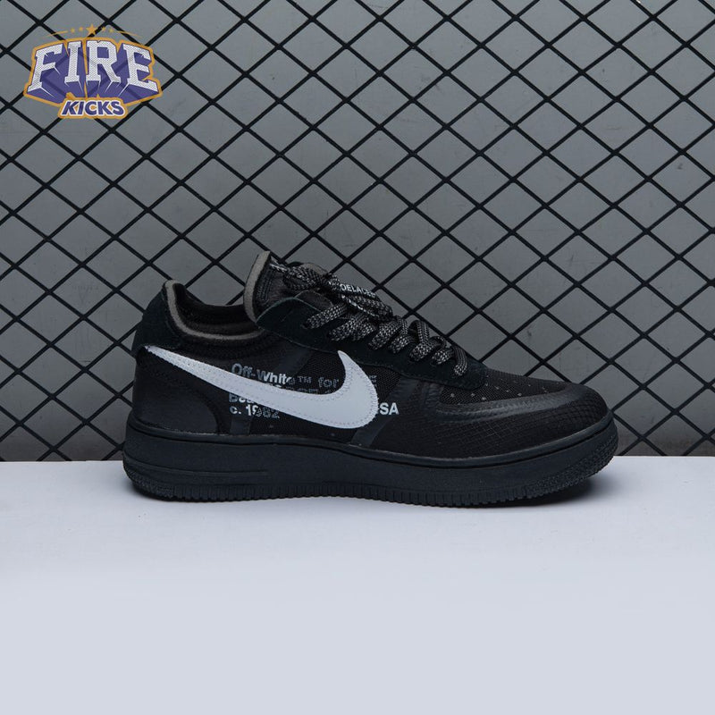Nike Air Force 1 Low Off-White Black White AO4606 001 Unisex
