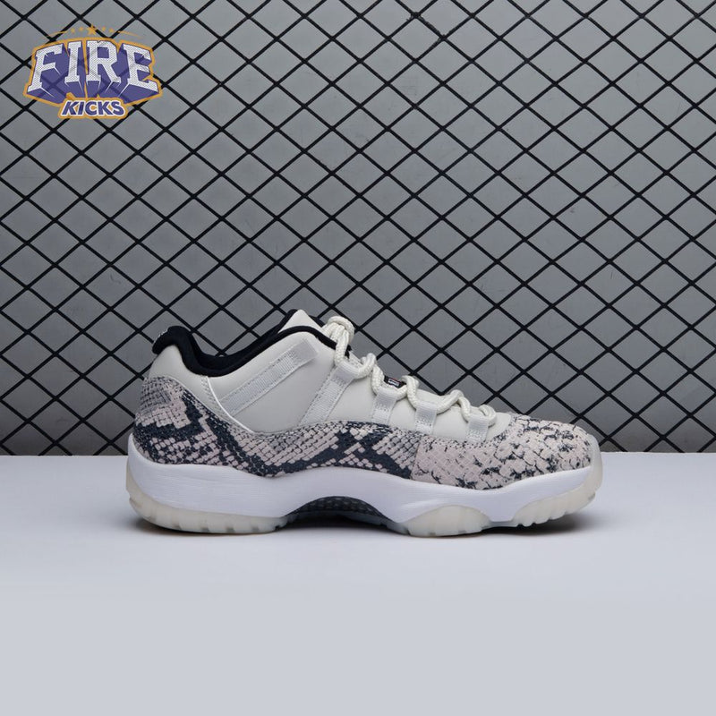 Jordan 11 Retro Low Snake Light Bone CD6846-002 Unisex