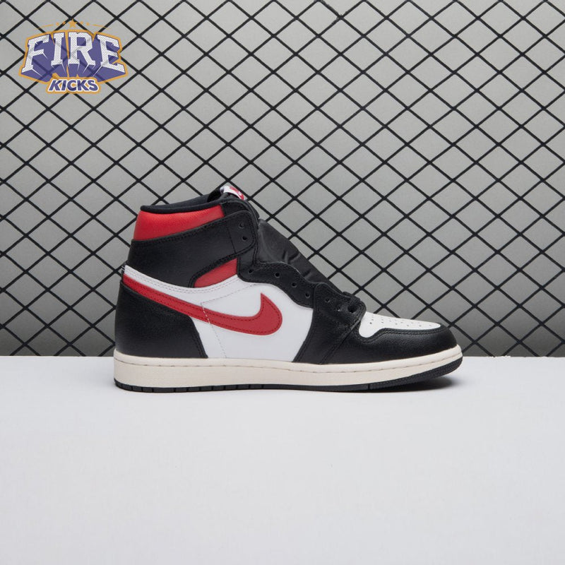 Jordan 1 Retro High Black Gym Red Men's