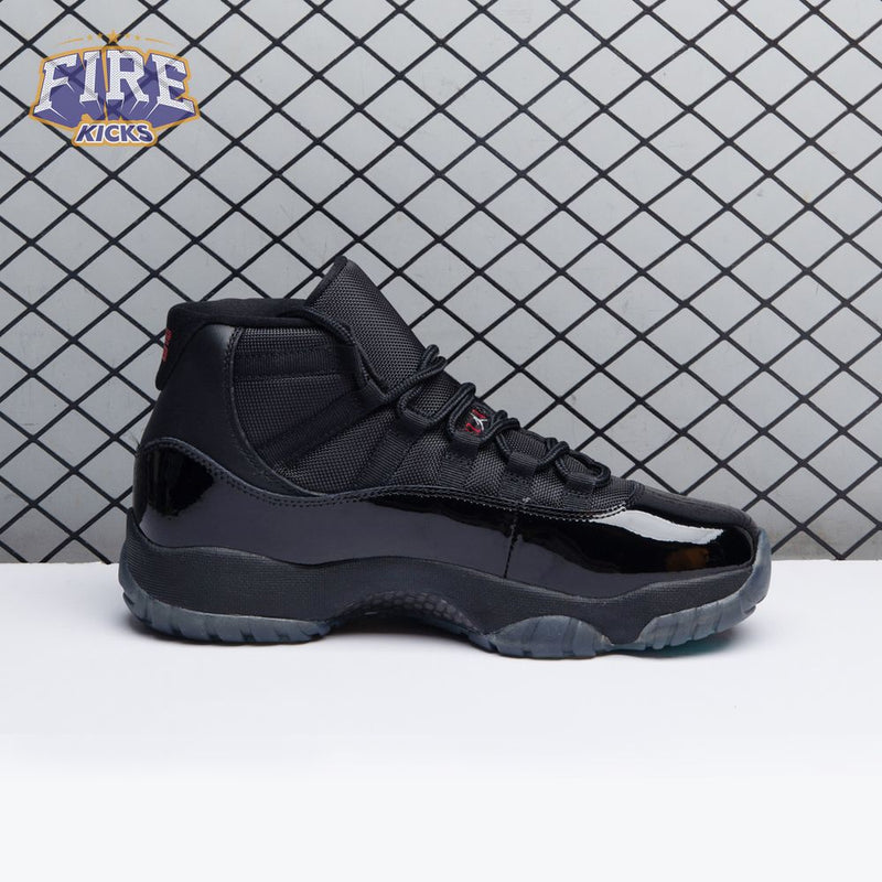 Air Jordan 11 "Black Red Grey" Men's