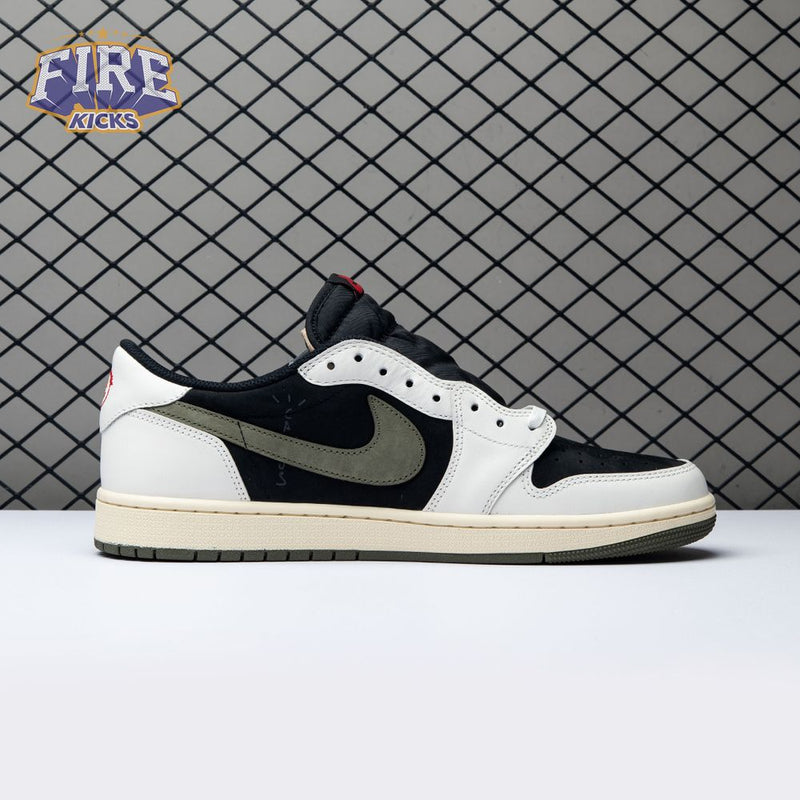 Travis Scott x Air Jordan 1 Low OG Olive DZ4137-106 Unisex