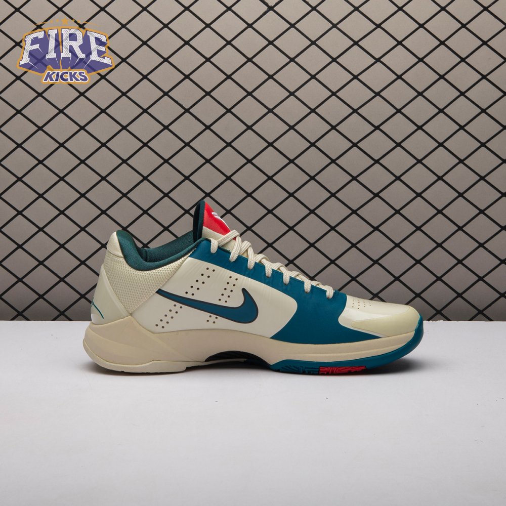 Nike Kobe 5 Protro Clark Coconut Milk Spruce IZ1852-100 Men's
