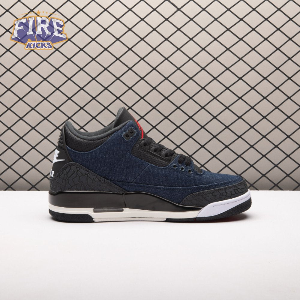 Jordan 3 Retro Levi's Indigo IH7959-400 Unisex