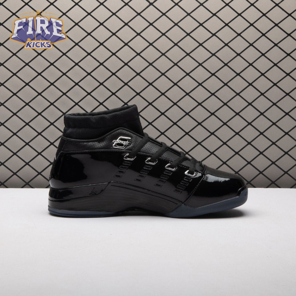 Air Jordan 17 Low "Black Patent" IV7640-001 Men's