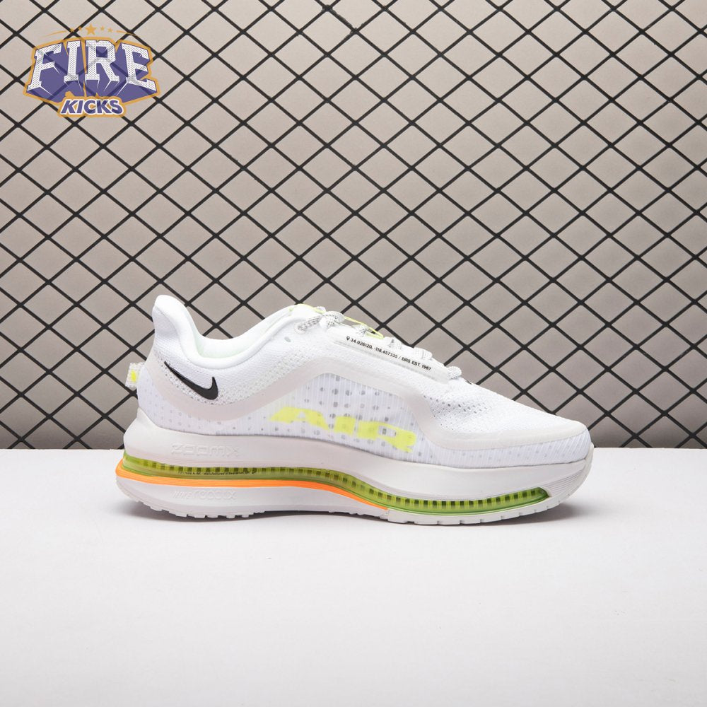 Nike Air Zoom Pegasus Premium White Volt Black HQ2592-105 Unisex
