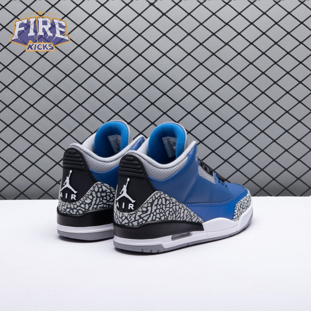 Jordan 3 Retro Varsity Royal Cement CT8532-400 Men's