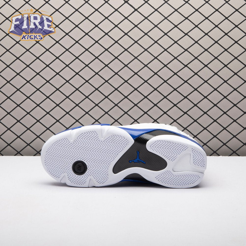 Jordan 14 Retro White Hyper Royal 487471-104 Men's