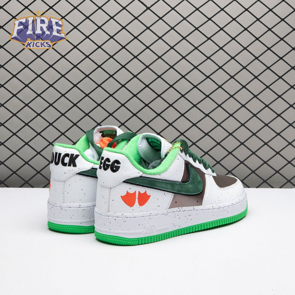 Nike Air Force 1 Low Ducks of a Feather University of Oregon Egg or Duck IU7613-100 Men's