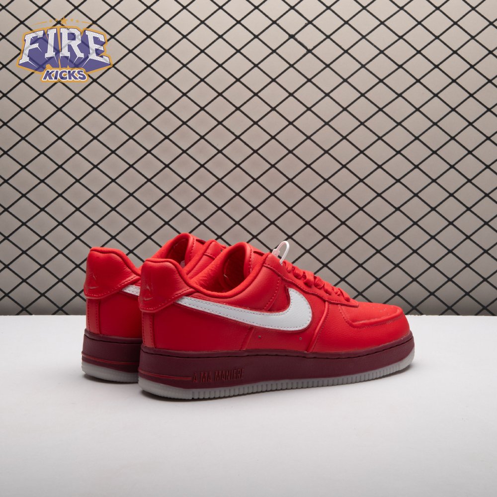 Nike Air Force 1 Low SP A Ma Maniere University Red IO1543-600 Unisex