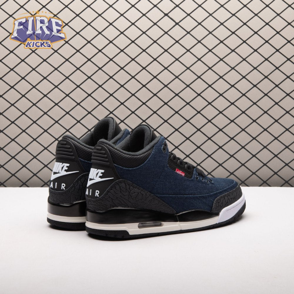 Jordan 3 Retro Levi's Indigo IH7959-400 Unisex
