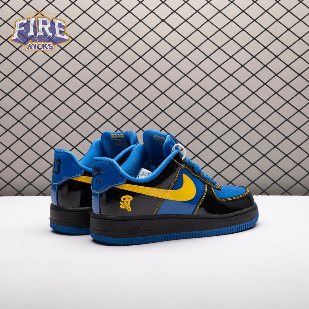 Nike Air Force 1 Low Syna Central Cee Black Optic Yellow IO1402-010 Unisex