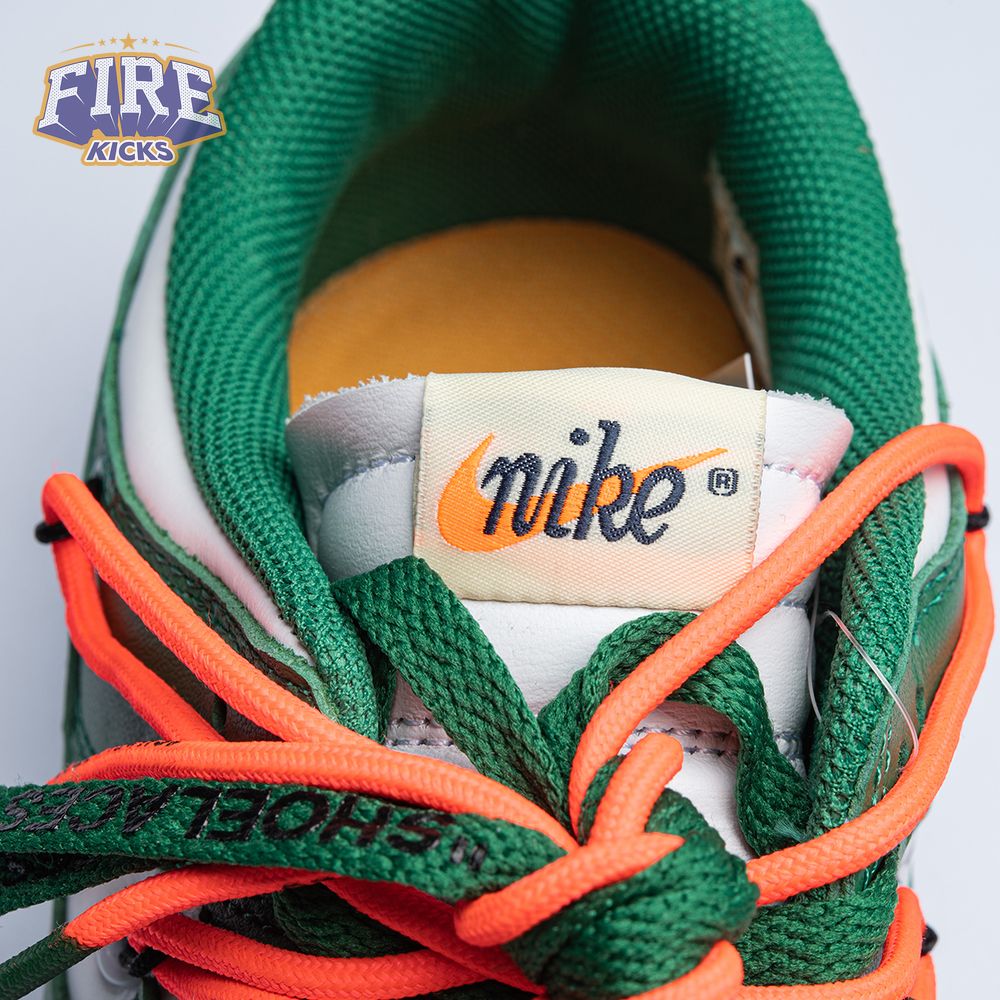 Off-White x Dunk Low 'Pine Green' Unisex